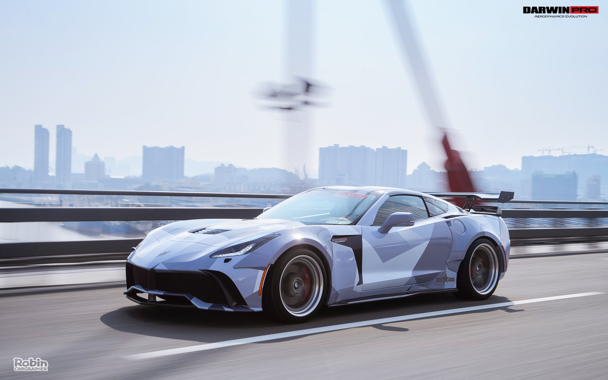 2013-2017 Corvette C7 Z51 BKSS Style Front Bumper - DarwinPRO Aerodynamics