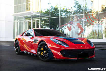 2018-UP Ferrari 812 Superfast /GTS MSY Style Mirror Housing - Carbonado