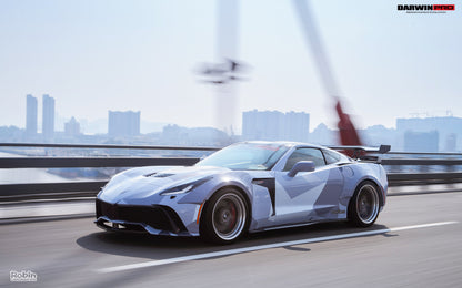 2013-2017 Corvette C7 Z51 BKSS Style Full Wide Body Kit - DarwinPRO Aerodynamics