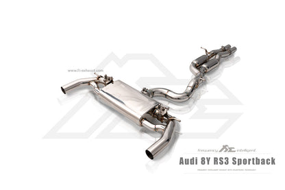 FI Exhaust Cat-Back System For Audi 8Y RS3 Sportback 2021+