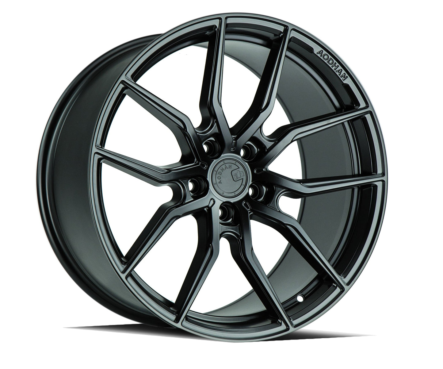 Aodhan AFF1 Matte Black - 20x9 +30 5x120 (Square Set of 4)