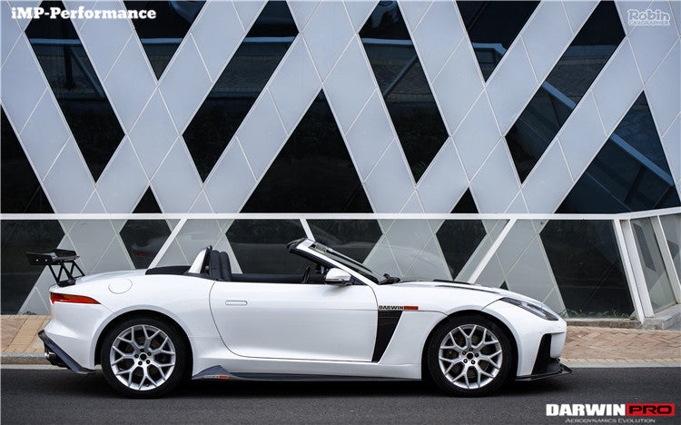 2013-2017 Jaguar F-Type Coupe/Convertible IMP Performance Rear Diffuser - DarwinPRO Aerodynamics
