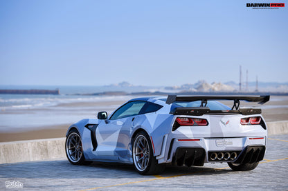 2013-2019 Corvette C7 Z51 Grandsport Z06 BKSS Style Trunk Spoiler - DarwinPRO Aerodynamics