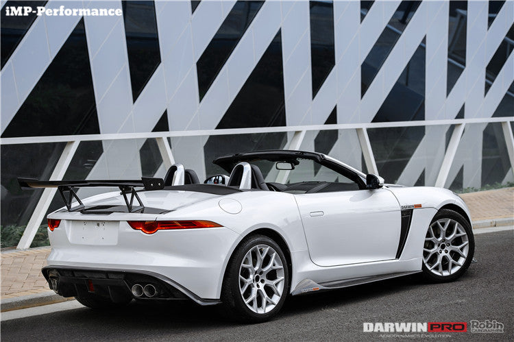 2013-2017 Jaguar F-Type Convertible IMP Performance Partial Carbon Fiber Full Body Kit - DarwinPRO Aerodynamics