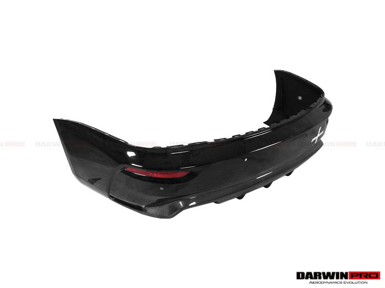 2016-2020 Rolls-Royce Wraith/Dawn BKSS Style Partial Carbon Fiber Rear Bumper - DarwinPRO Aerodynamics