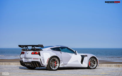2013-2019 Corvette C7 Z51 Grandsport Z06 BKSS Style Trunk Spoiler - DarwinPRO Aerodynamics