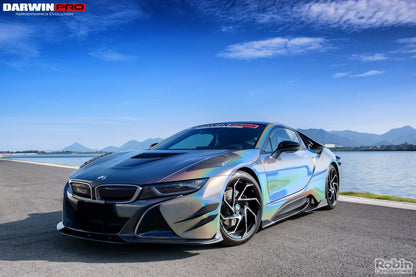 2014-2018 BMW i8 BZK Carbon Fiber Front Canards - DarwinPRO Aerodynamics