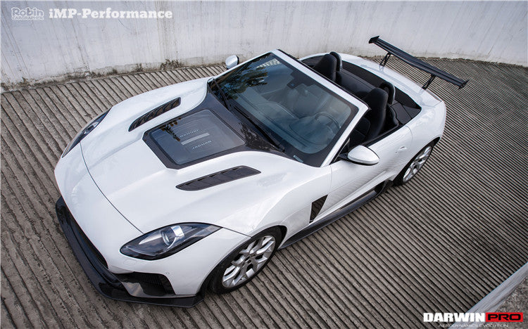 2013-2017 Jaguar F-Type Convertible IMP Performance Partial Carbon Fiber Full Body Kit - DarwinPRO Aerodynamics