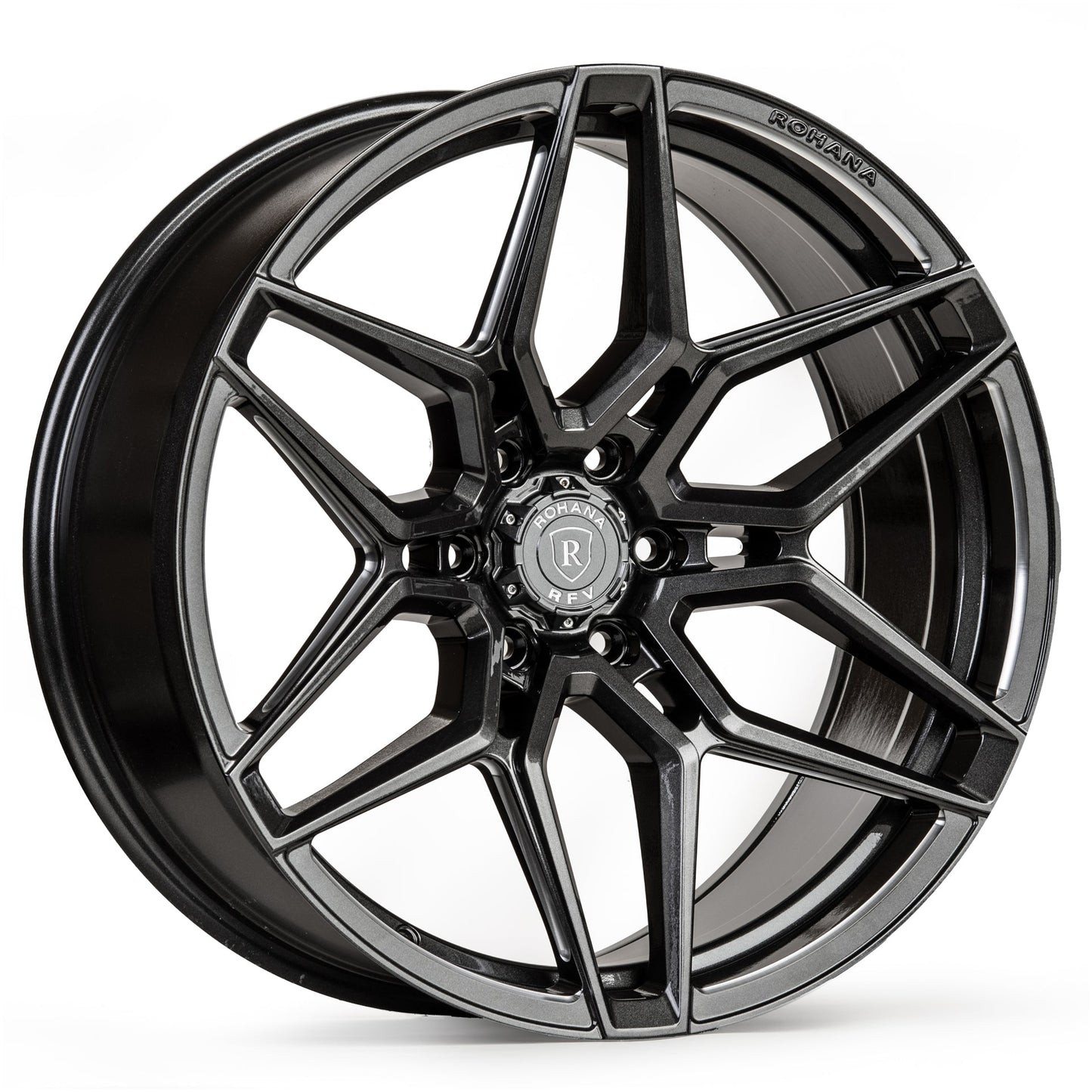 Rohana RFV2 20x9.5 ET18 Gloss Graphite 6x139 – (Square Set of 4)