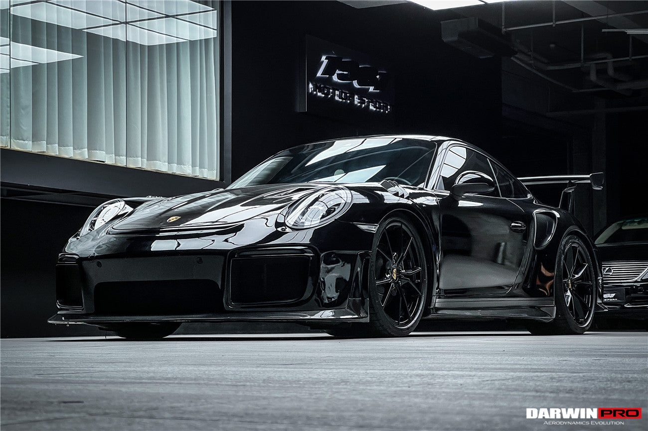 2016-2018 Porsche 911 991.2 Carrera/Targa 4/4S GT2RS Style Carbon Fiber Quarter Panel Side Scoops - DarwinPRO Aerodynamics