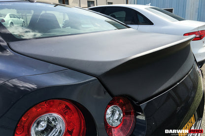 2008-2022 Nissan GTR R35 CBA/DBA/EBA DLK Style Carbon Fiber Trunk - DarwinPRO Aerodynamics