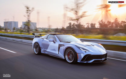 2013-2017 Corvette C7 Z51 BKSS Style Front Bumper - DarwinPRO Aerodynamics