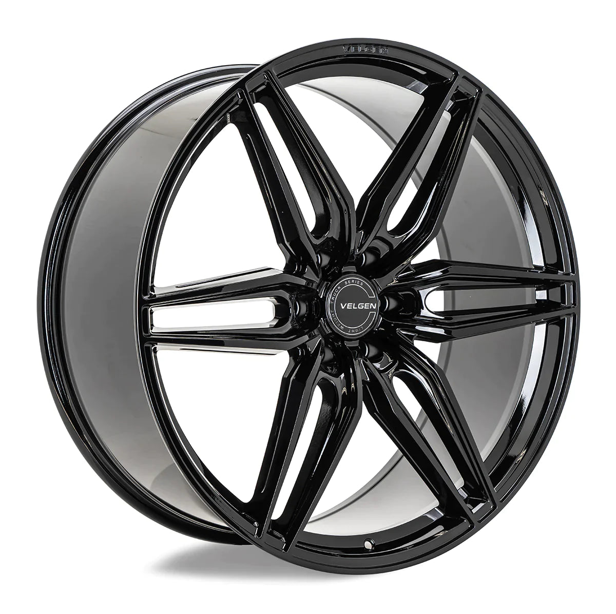 24" Velgen VFF-6 Gloss Black 6x139.7 ( Set of 4 )