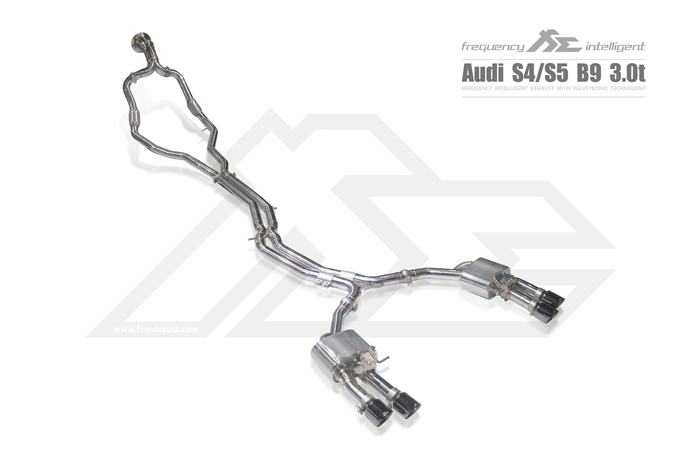 FI Exhaust Valvetronic Cat-Back System For Audi S4 / S5 (B9) 2018-2024