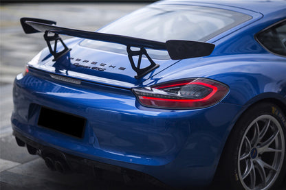 2012-2016 Porsche 981 Boxster/Cayman GT4 Style Style Carbon Fiber Trunk Spoiler - DarwinPRO Aerodynamics