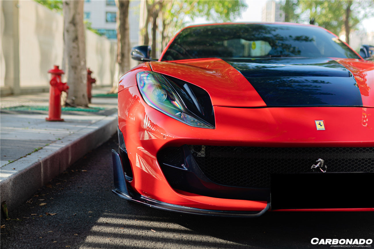 2018-UP Ferrari 812 Superfast /GTS MSY Style Hood - Carbonado