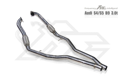 FI Exhaust Valvetronic Cat-Back System For Audi S4 / S5 (B9) 2018-2024