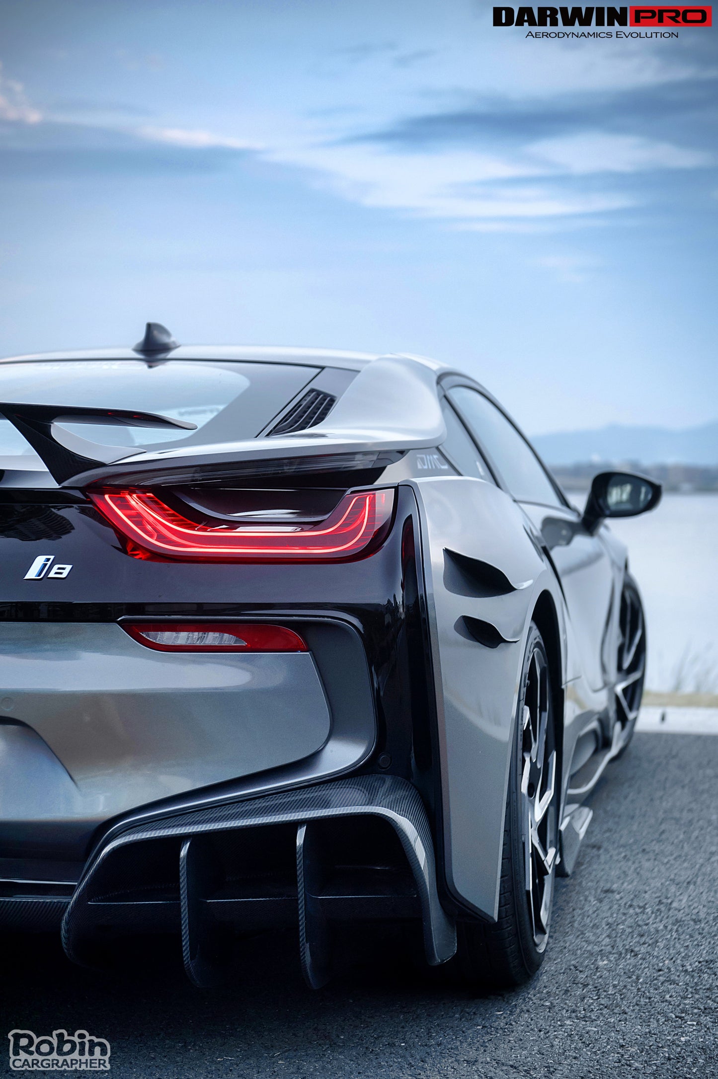 2014-2018 BMW i8 BZK Carbon Fiber Rear Diffuser? - DarwinPRO Aerodynamics