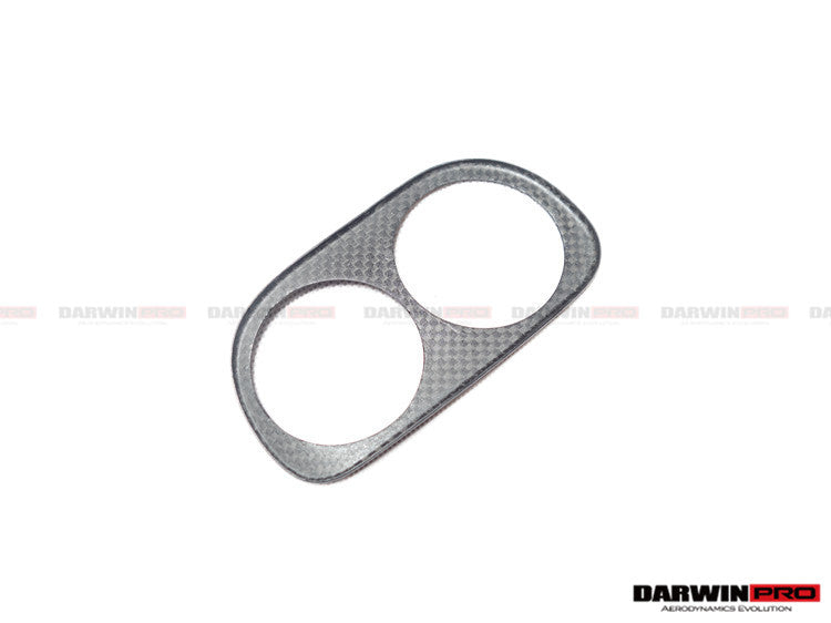 2010-2015 Ferrari 458 Coupe/Spyder/Speciale Dry Carbon Fiber Light Switch Cover - DarwinPRO Aerodynamics