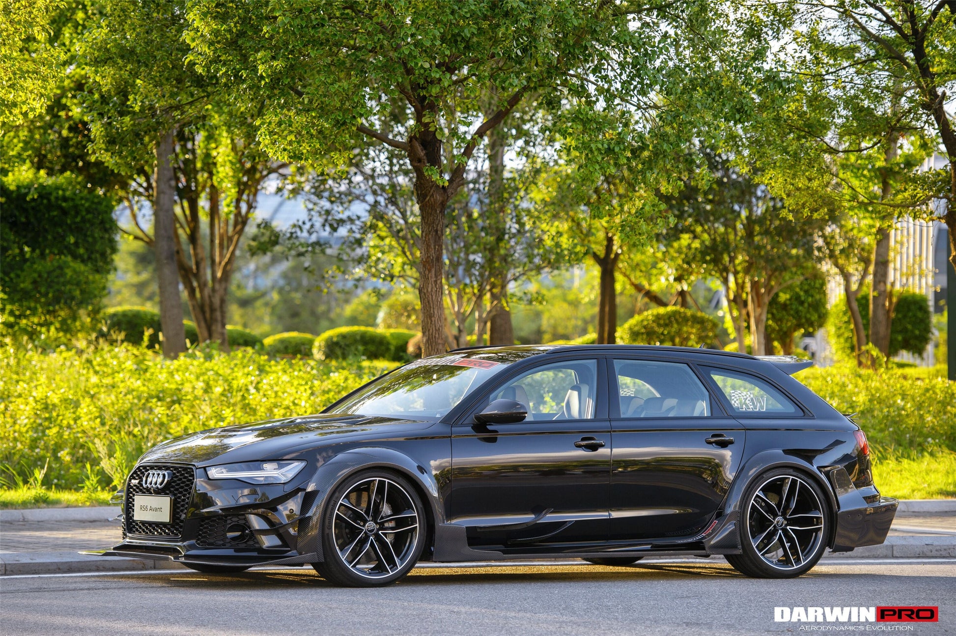 2013-2018 Audi RS6 Avant Bkss Style Wide Body Full Body Kit - DarwinPRO Aerodynamics