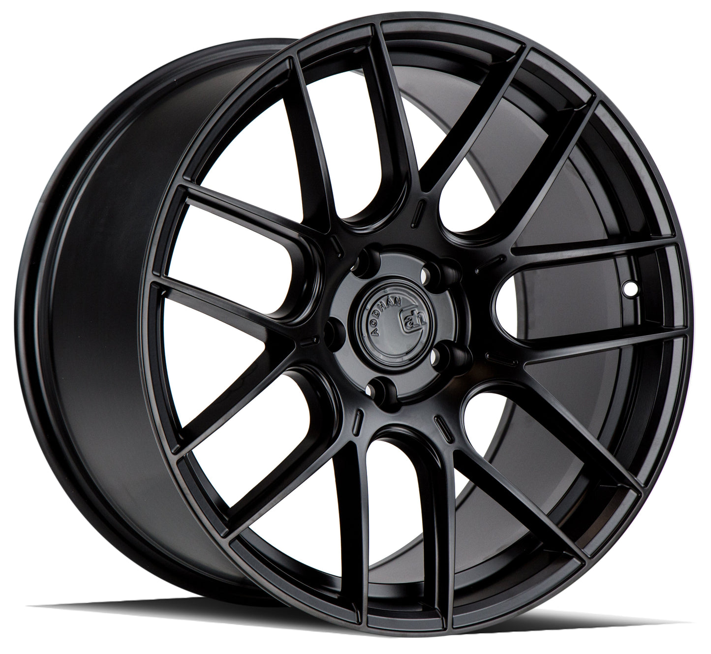 Aodhan AH-X Matte Black - 19x8.5 +35 5x120 (Square Set of 4)