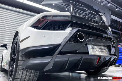 2015-2020 Lamborghini Huracan LP610/LP580 Performante Style Partial Carbon Fiber Aero - Full Kit - DarwinPRO Aerodynamics