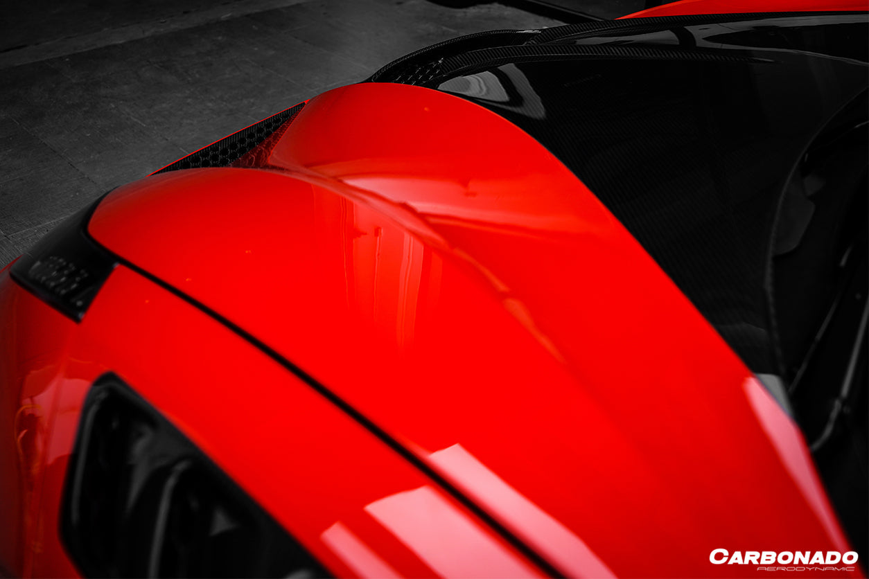 2015-2020 Ferrari 488 GTB/Spyder MSY Style Front Fender - Carbonado