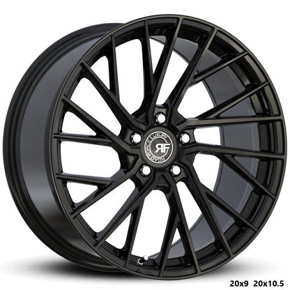20" Road Force RFF2 Gloss Black 5x112 (Set of 4)