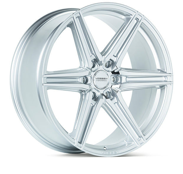 24" Vossen HF6-2 Silver Polished 6x139.7 ( Set of 4 )
