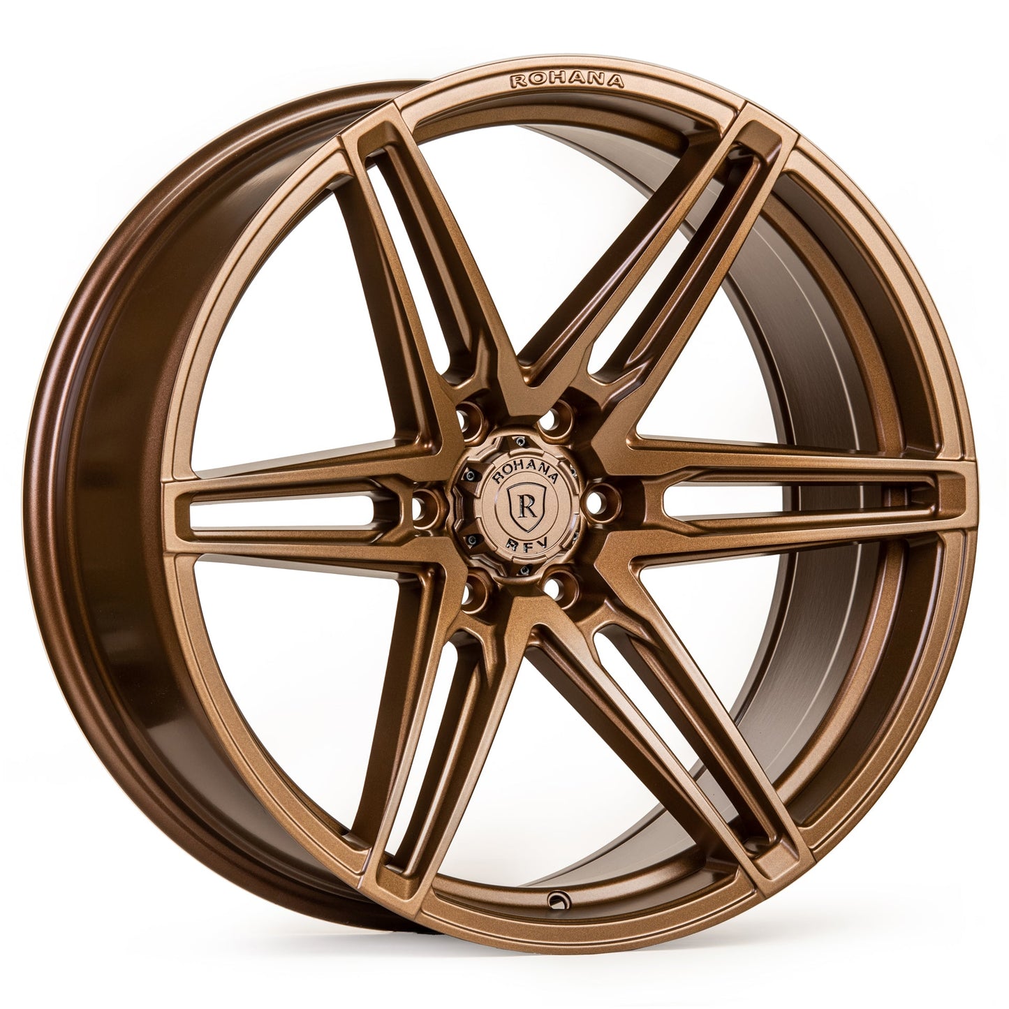 Rohana RFV1 22x9.5 ET0 Matte Bronze 6x135 – (Square Set of 4)