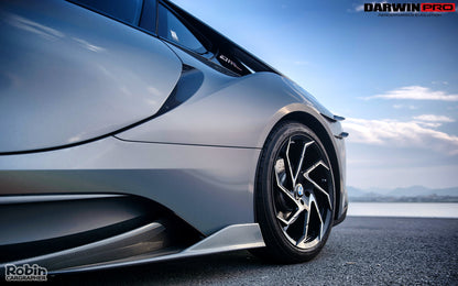 2014-2018 BMW i8 BZK Carbon Fiber Side Skirts - DarwinPRO Aerodynamics