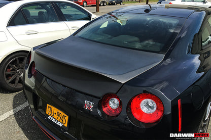 2008-2022 Nissan GTR R35 CBA/DBA/EBA DLK Style Carbon Fiber Trunk - DarwinPRO Aerodynamics