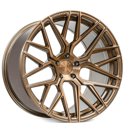 21" Rohana RFX10 Brushed Bronze 5x112 ( Staggered Setup ) ( Set of 4 )