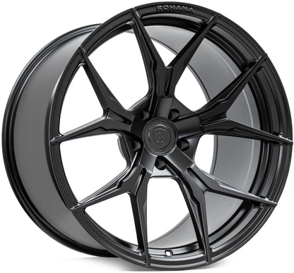 Rohana RFX5 20x10 ET22 / 20x12 ET45 Matte Black 5x114 – (Staggered Set of 4)