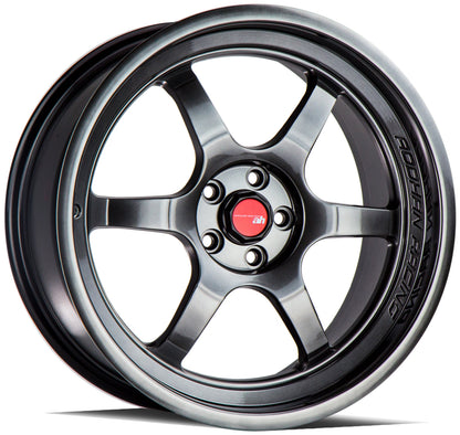 Aodhan AH08 Hyper Black - 18x8.5 +35 5x100 (Square Set of 4)