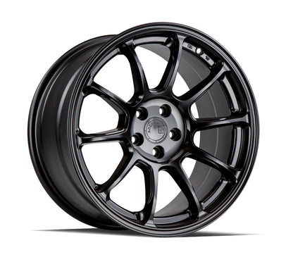 Aodhan AH06 Matte Black - 18x9 +30 5x114.3 (Square Set of 4)