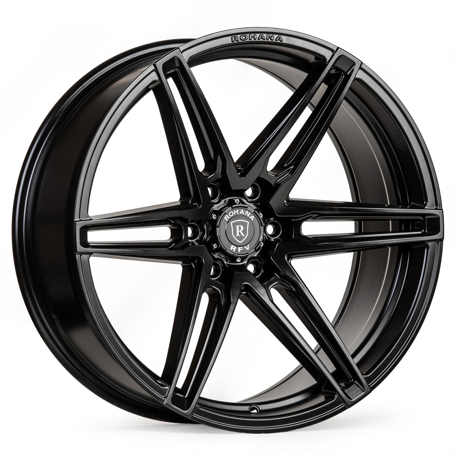 Rohana RFV1 22x9.5 ET0 Matte Black 6x139 – (Square Set of 4)