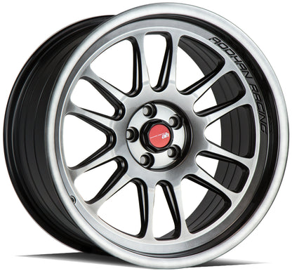 Aodhan AH07 Hyper Black - 18x9.5 +30 5x114.3 (Square Set of 4)