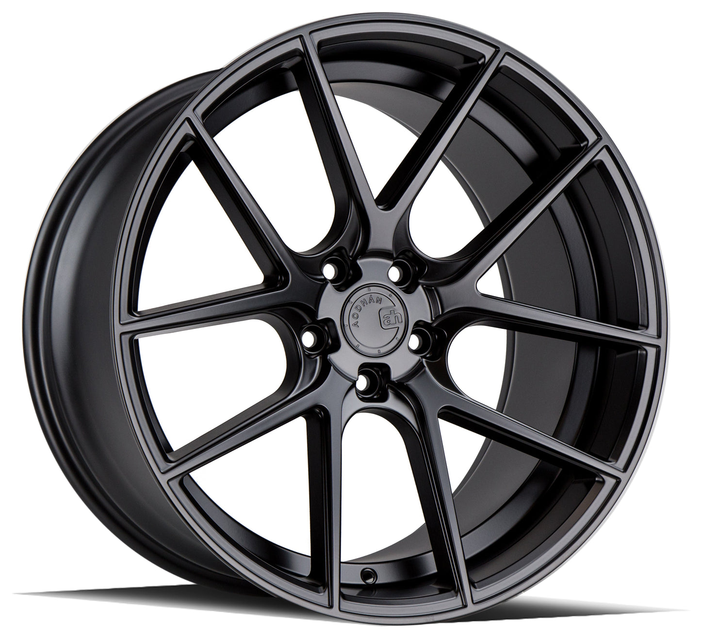 Aodhan AFF3 Matte Black - 20x9 +30 5x120 (Square Set of 4)