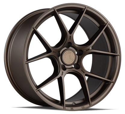 Aodhan AH-11 Matte Bronze - 19x9.5 +35 5x112 (Square Set of 4)
