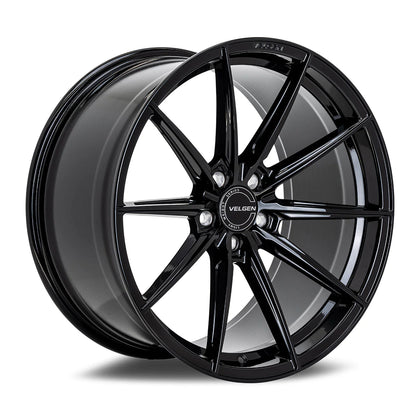 20" Velgen VF10 Gloss Black 5x112 ( Staggered Set ) ( Set of 4 )