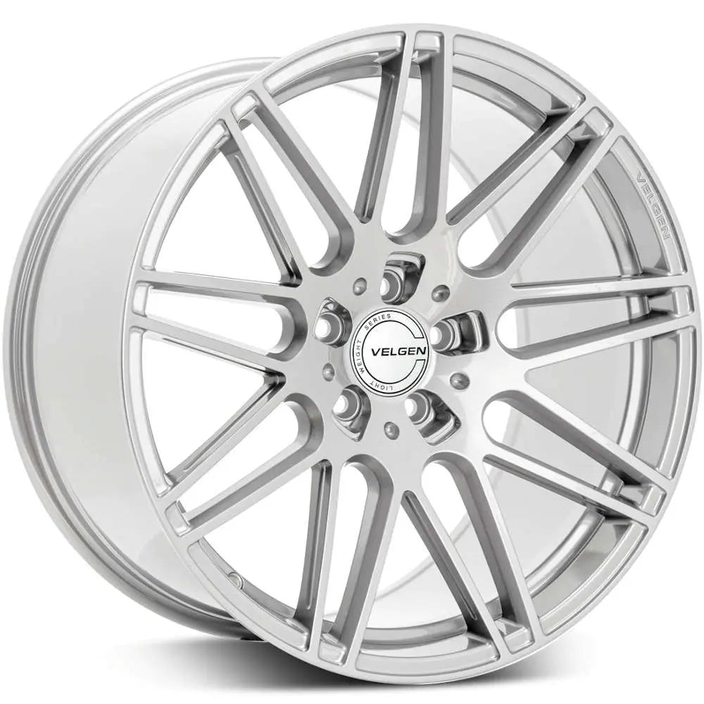 20" Velgen VF9 Gloss Silver 5x114.3 ( Staggered Set ) ( Set of 4 )
