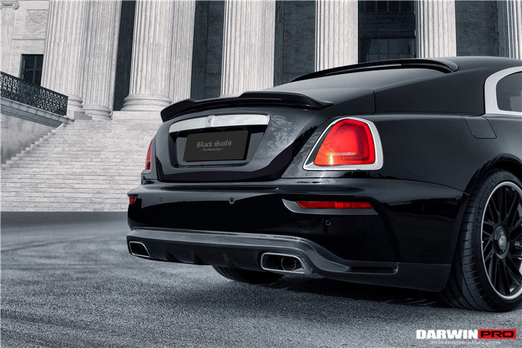 2016-2020 Rolls-Royce Wraith BKSS Style Carbon Fiber Roof Spoiler - DarwinPRO Aerodynamics