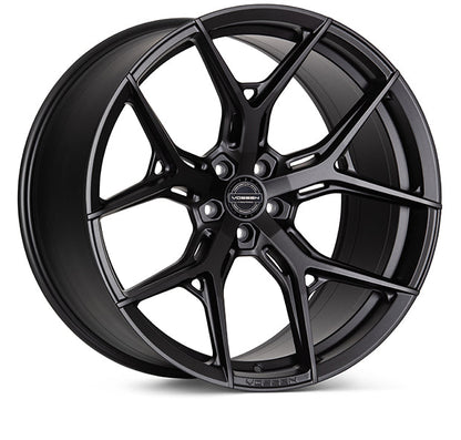 19" Vossen HF5 Matte Gunmetal 5x112 ( Staggered Setup ) ( Set of 4 )