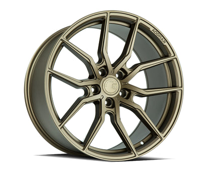 20" Aodhan AFF1 Matte Bronze 5x120 ( Staggered Setup ) ( Set of 4 )