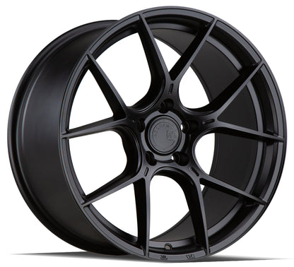 Aodhan AH-11 Matte Black - 19x8.5 +35 5x114.3 (Square Set of 4)