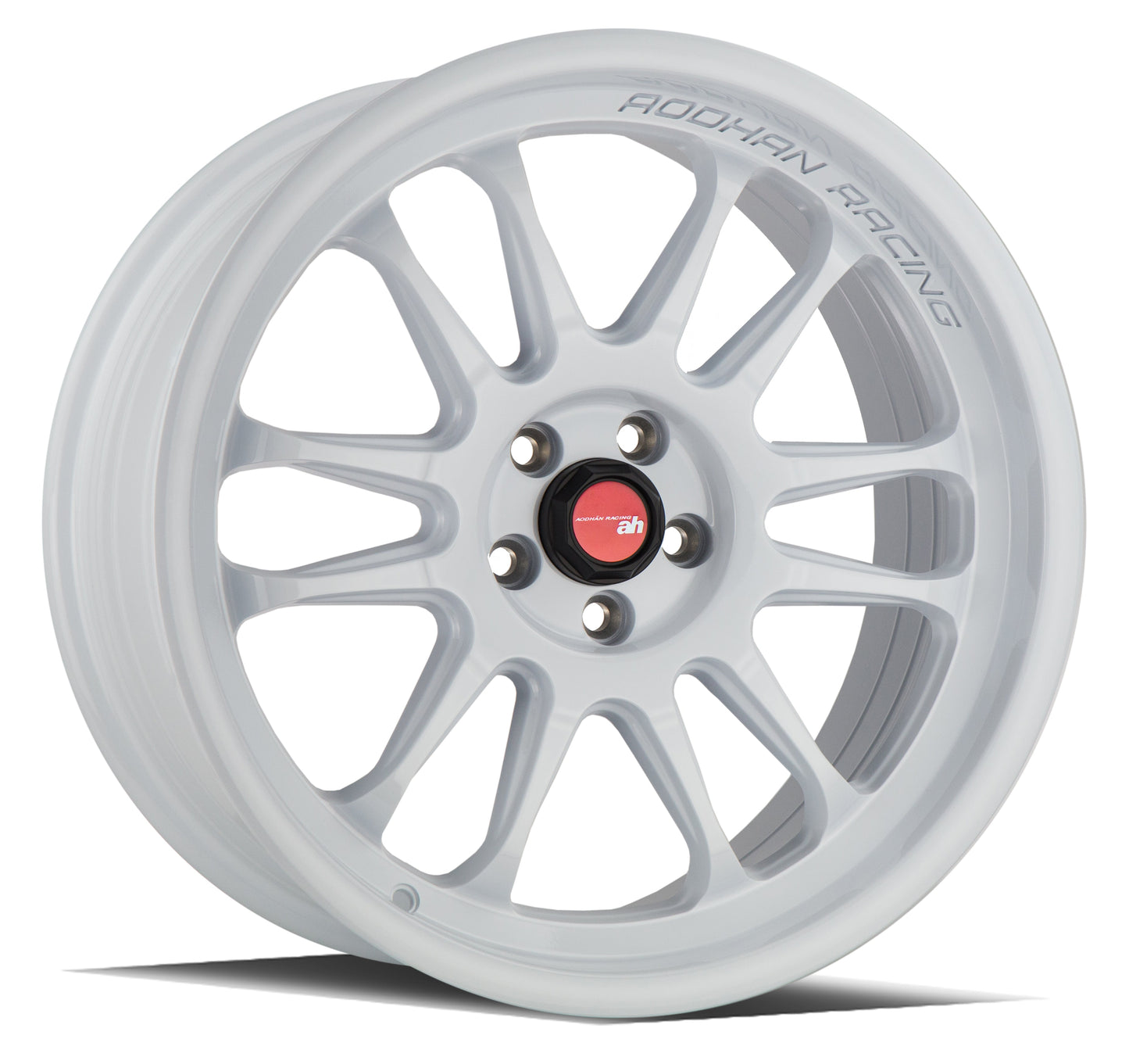 Aodhan AH07 Gloss White - 18x8.5 +35 5x114.3 (Square Set of 4)