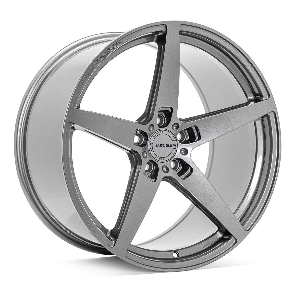 20" Velgen Classic5 V2 Gloss Gunmetal 5x114.3 ( Staggered Set ) ( Set of 4 )