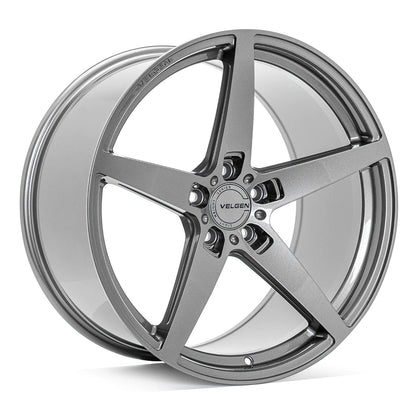 20" Velgen Classic5 V2 Gloss Gunmetal 5x114.3 ( Staggered Set ) ( Set of 4 )