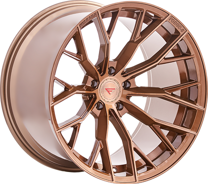 Ferrada Forge-8 FR9 Wheels – 20x10 5x112 – Brushed Cobre
